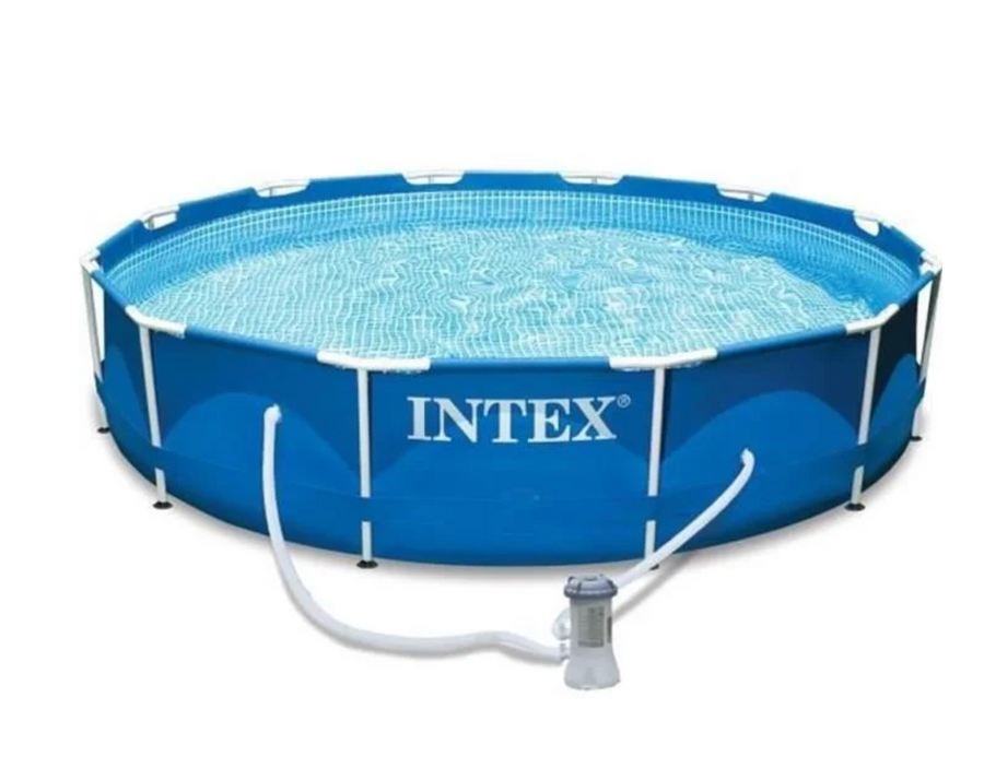 Piscine hors sol tubulaire INTEX – Metal Frame – 366 x 76 cm – Ronde