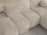 KLÉBER Canapé d'Angle Kléber - Beige