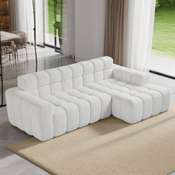 Canapé d'Angle Moderne 3 Places 250x150x85cm