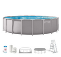 Piscine hors sol tubulaire INTEX – Prism Frame – 610 x 132 cm – Ronde